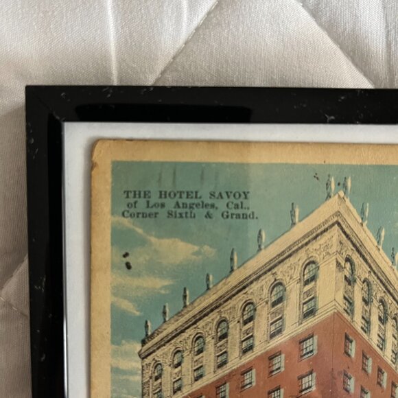 Beautiful framed vintage postcard! - Picture 2 of 3